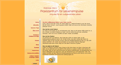 Desktop Screenshot of lebensimpulse.de